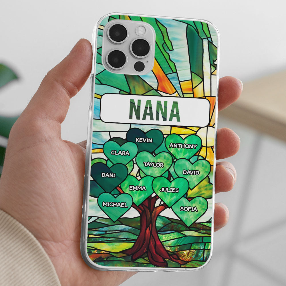 Blessed To Be Called Grandma - Personalized Custom Phone Case