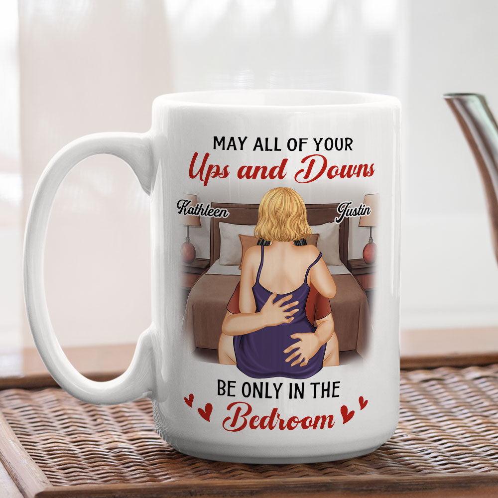 Ups And Downs - Personalized Custom Coffee Mug