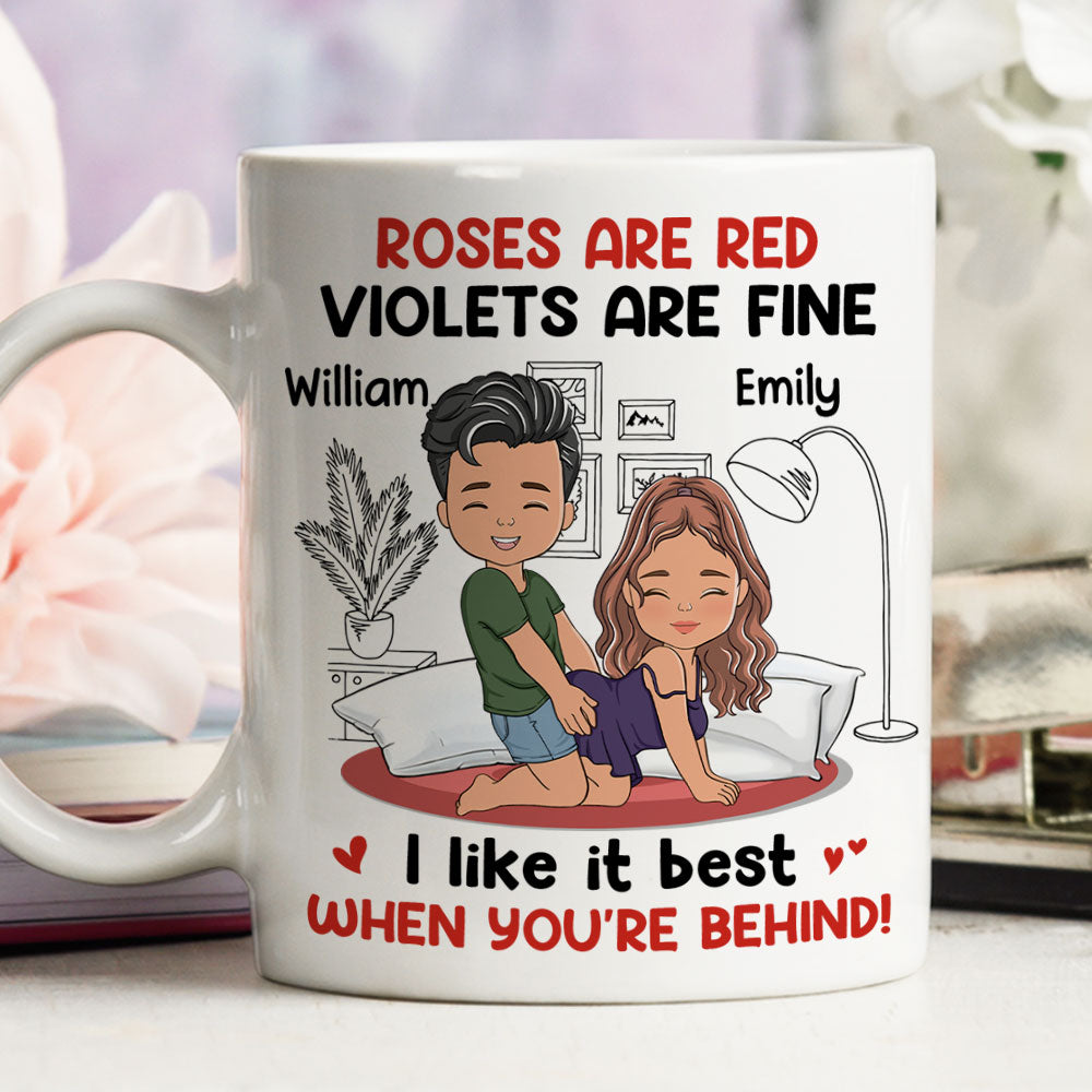 My Love For You Reaches Beyond Measure - Personalized Custom Coffee Mug