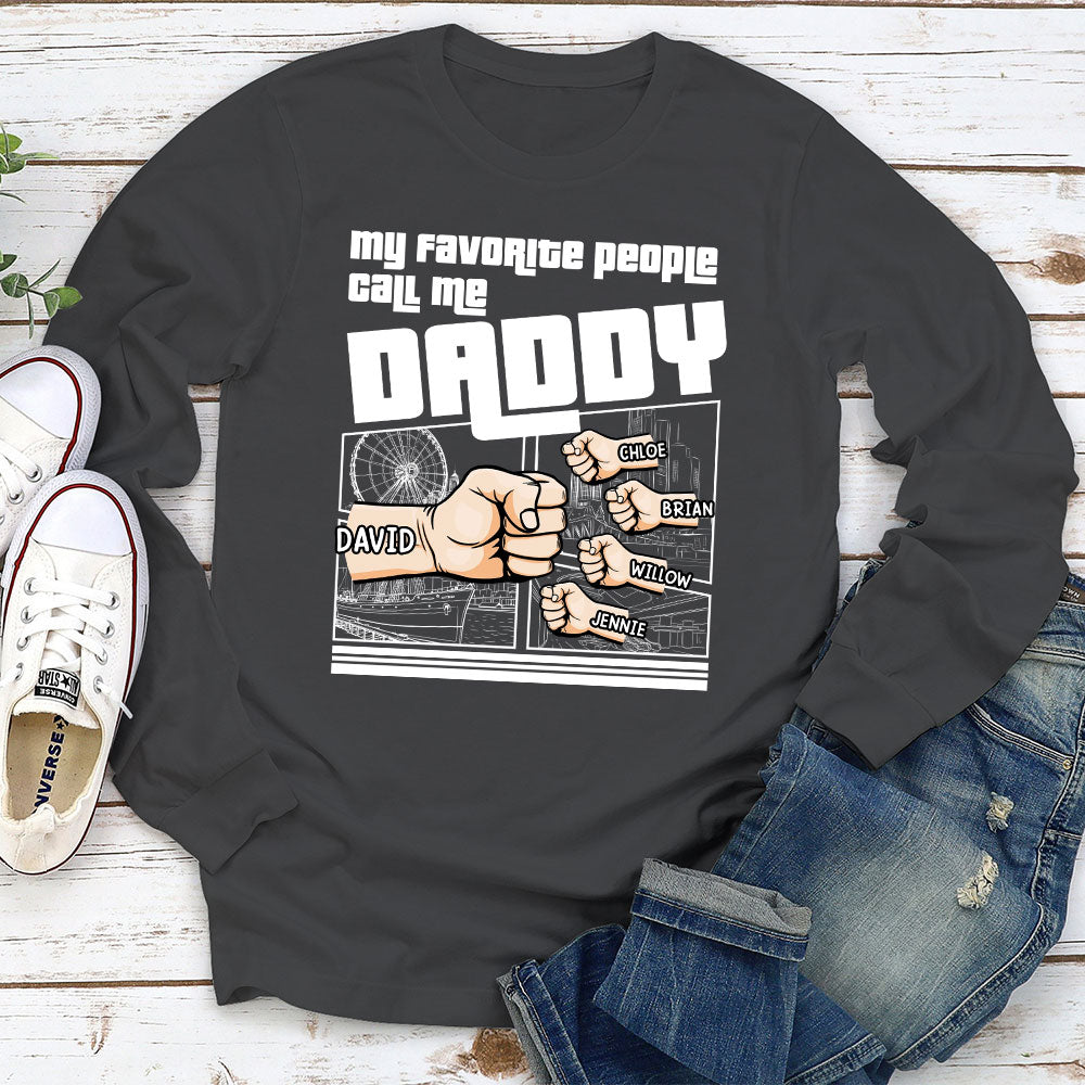 Best Grandpa Ever - Personalized Custom Shirt