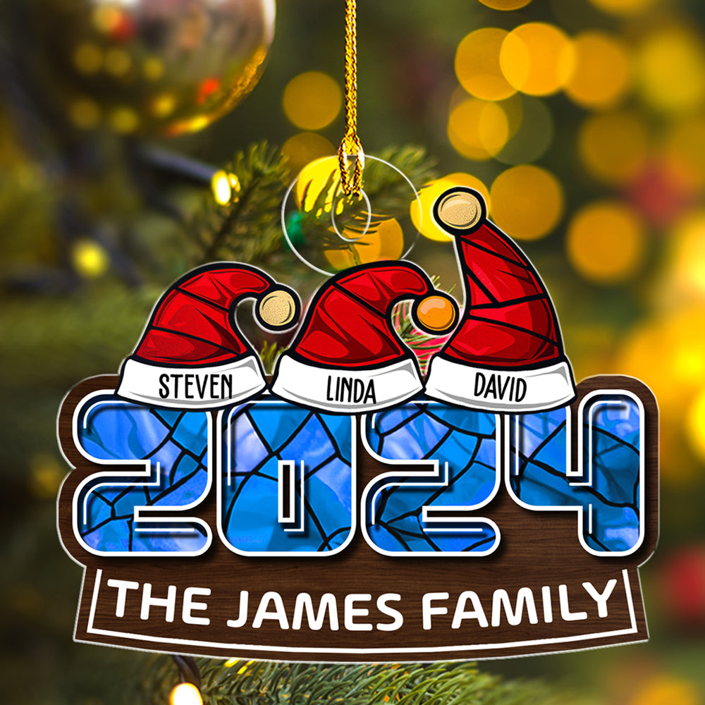 We Wish You A Merry Christmas - Personalized Custom Acrylic Ornament