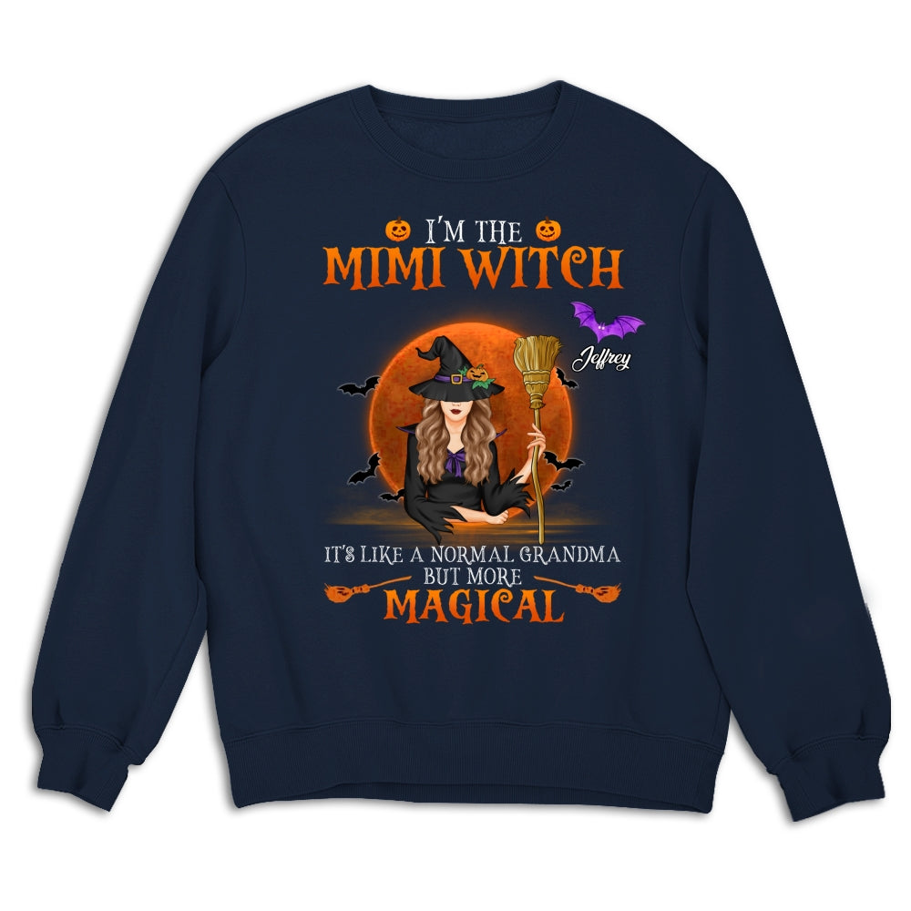 I Am A Grandma Witch - Personalized Custom Shirt