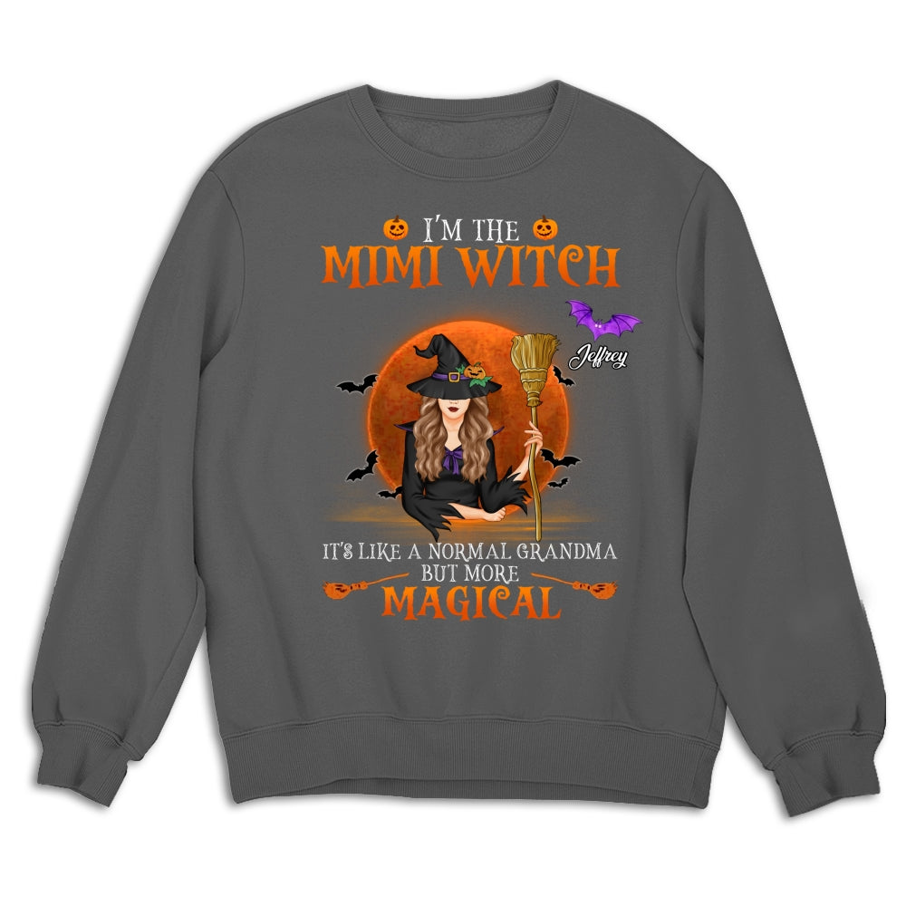 I Am A Grandma Witch - Personalized Custom Shirt