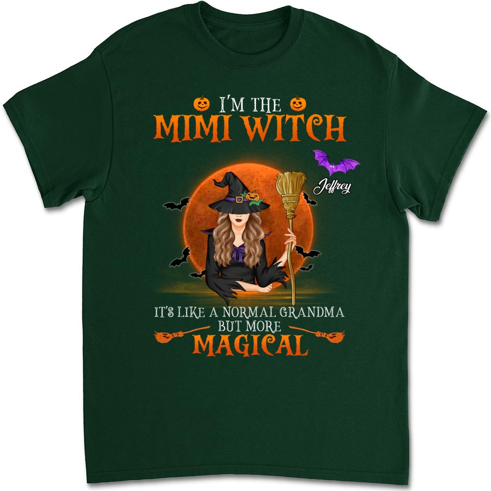 I Am A Grandma Witch - Personalized Custom Shirt