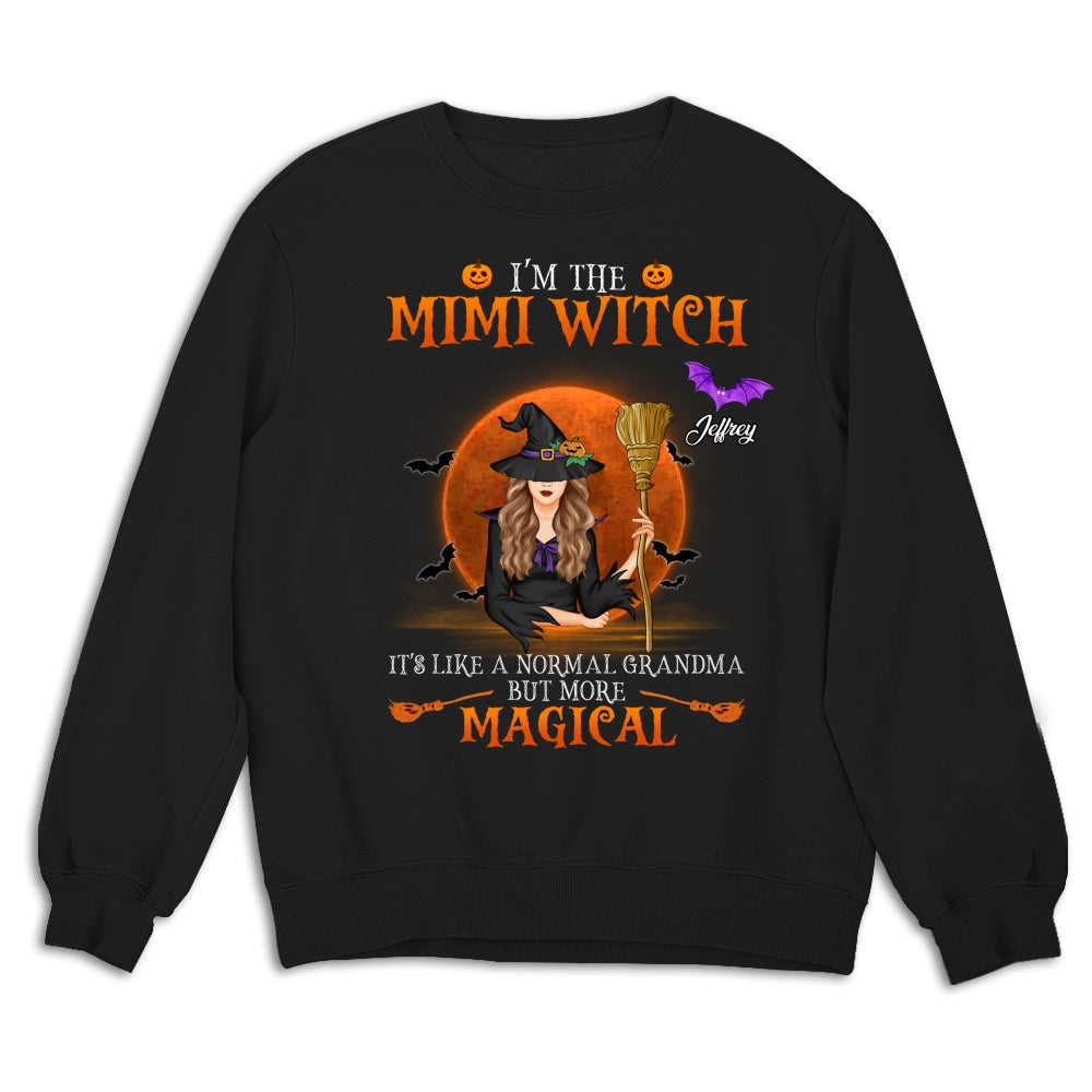 I Am A Grandma Witch - Personalized Custom Shirt