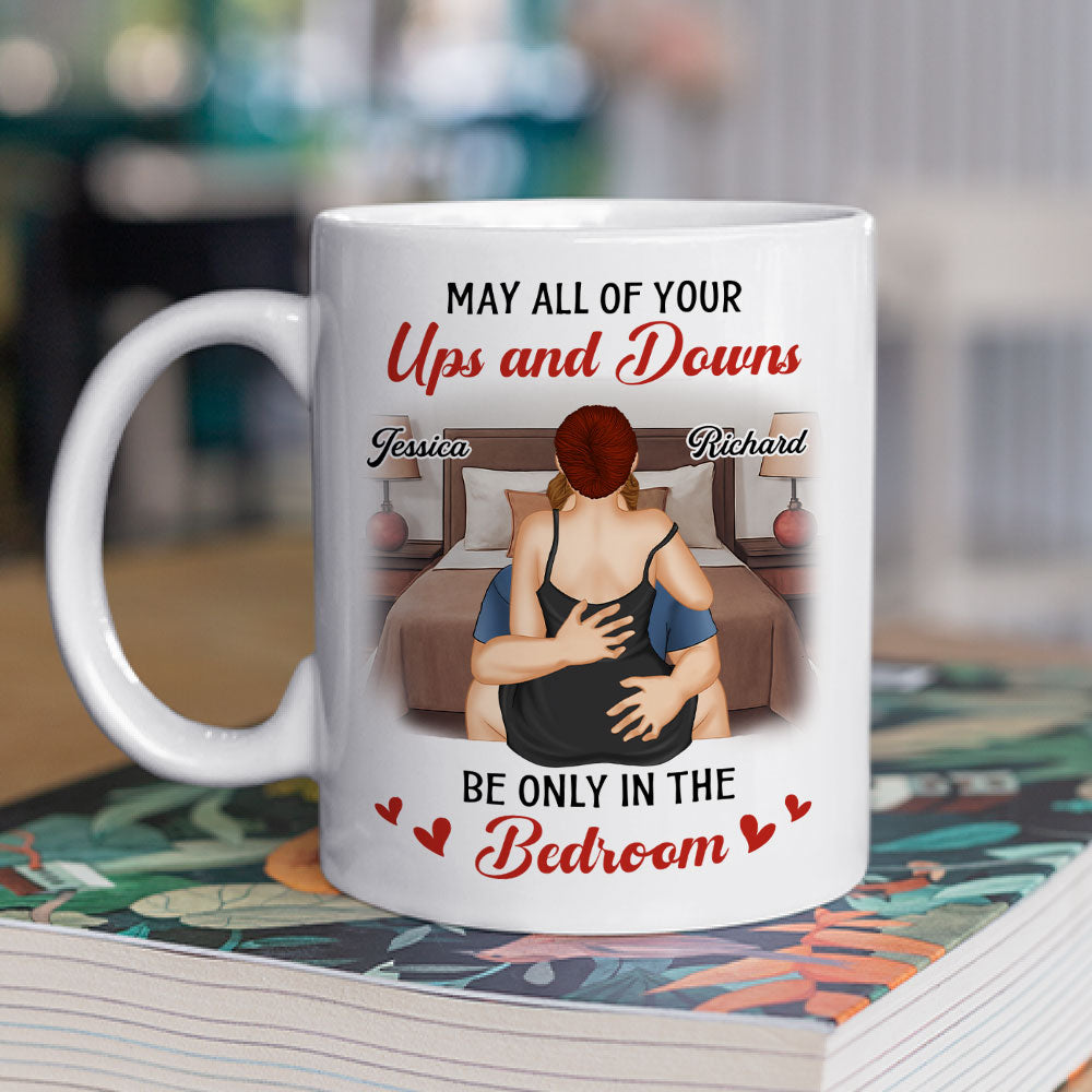 Ups And Downs - Personalized Custom Coffee Mug