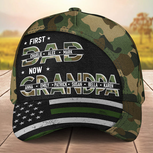 Best Papa Ever - Personalized Custom Classic Cap