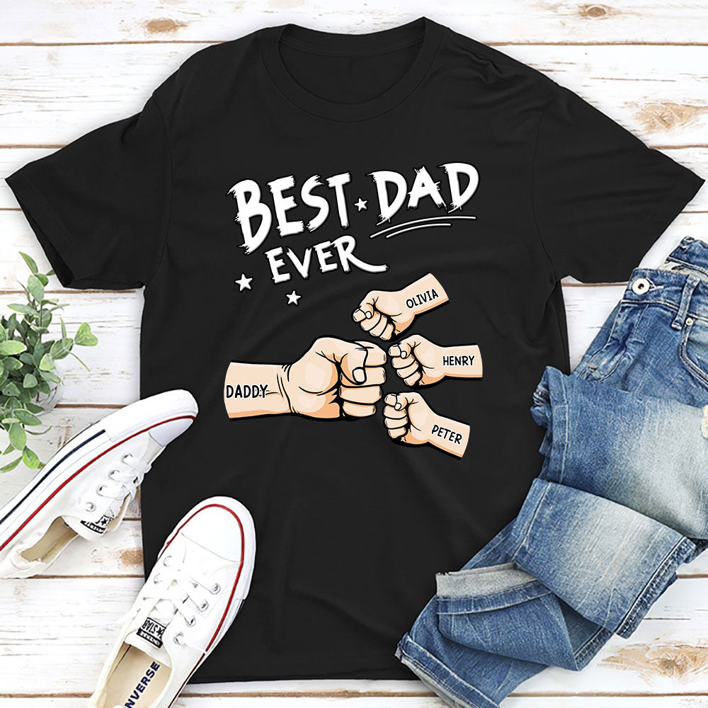 Best Dad - Personalized Custom Shirt