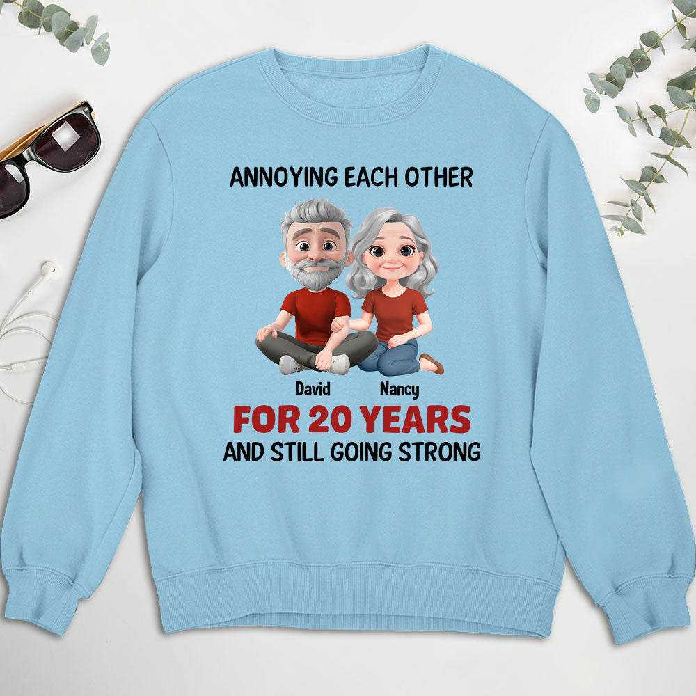 Annoying Each Other Couple - Personalized Custom Shirt
