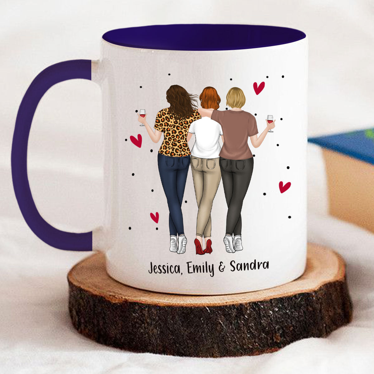 Take A Bullet For You - Personalized Custom Accent Mug