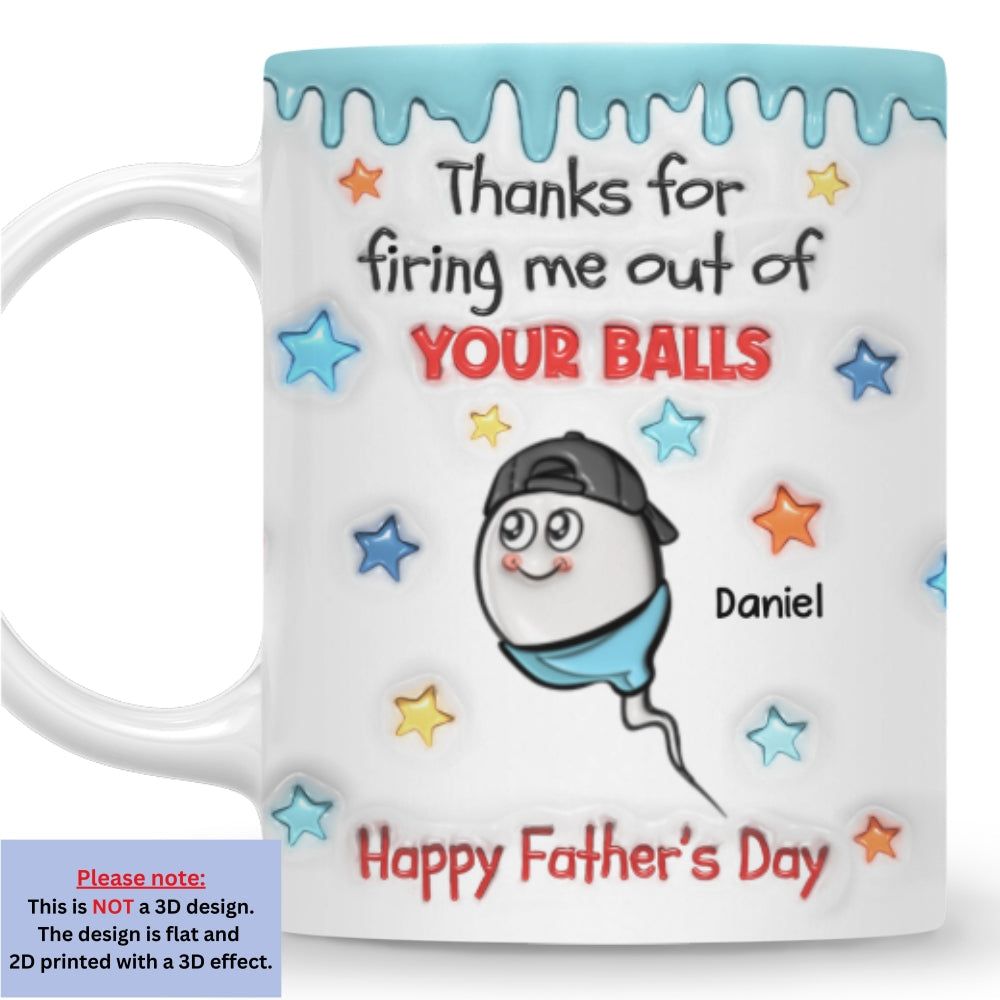 Born From Your Legendary Aim - Personalized Custom 3D Inflated Effect Mug