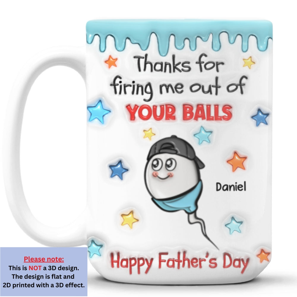 Born From Your Legendary Aim - Personalized Custom 3D Inflated Effect Mug