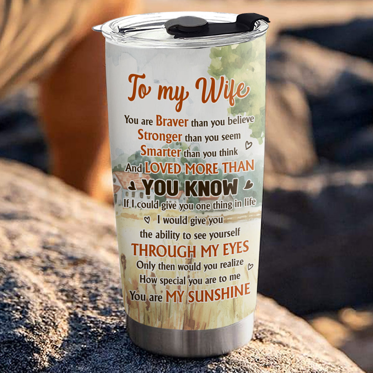 To My Destiny - Personalized Custom Tumbler