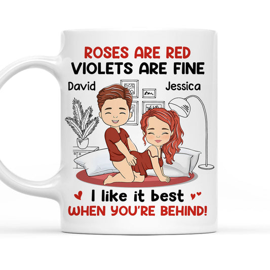 My Love For You Reaches Beyond Measure - Personalized Custom Coffee Mug