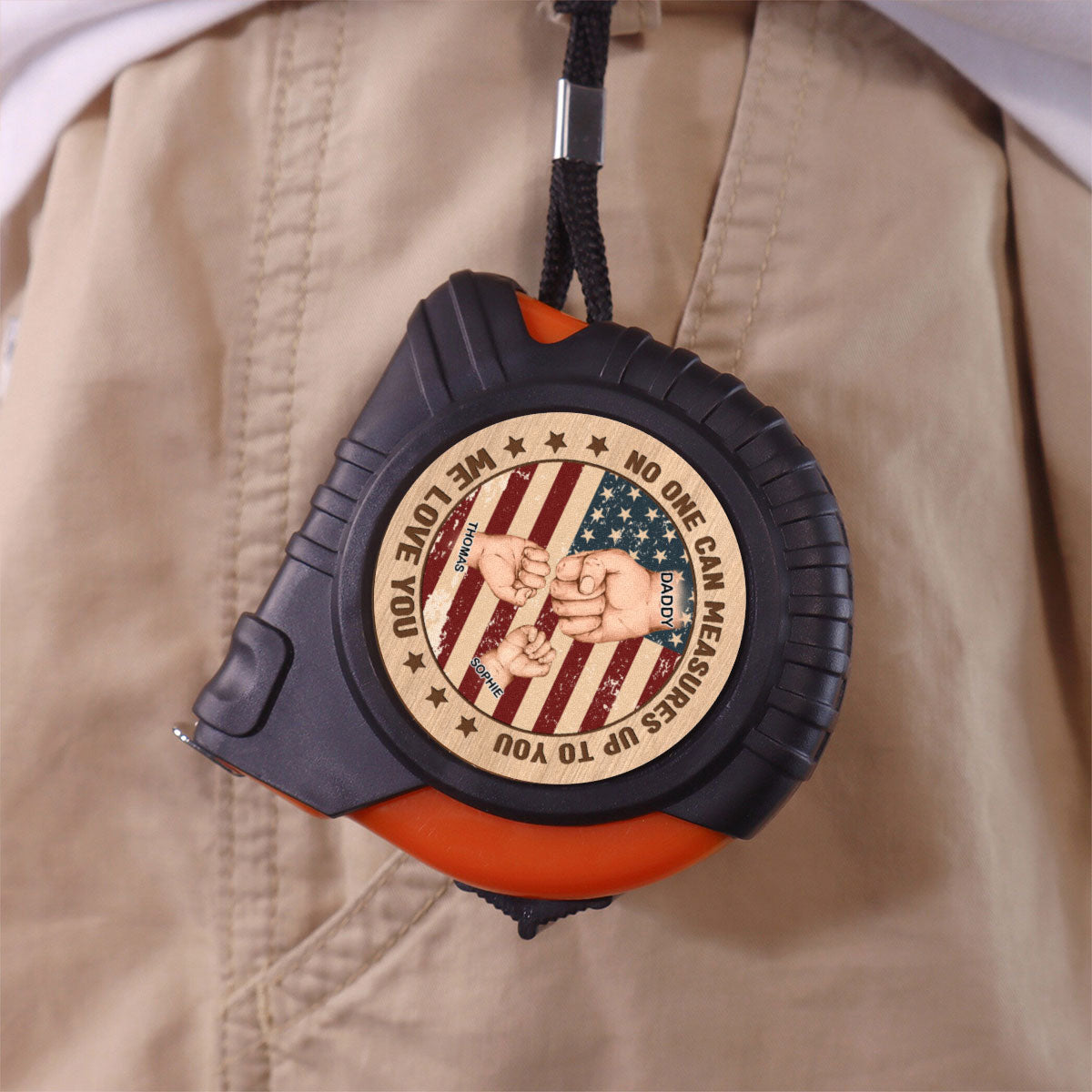 Love Daddy - Personalized Custom Tape Measure