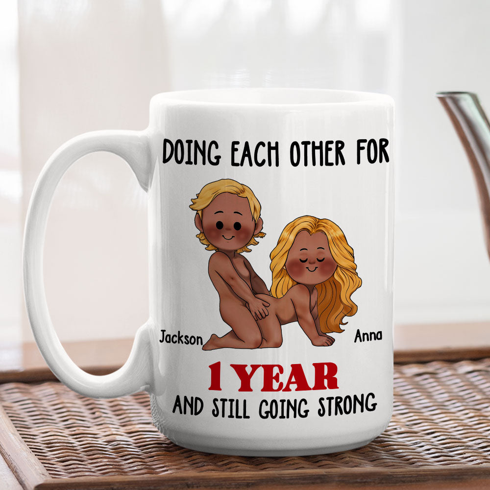 Doing Each Other - Personalized Custom Coffee Mug