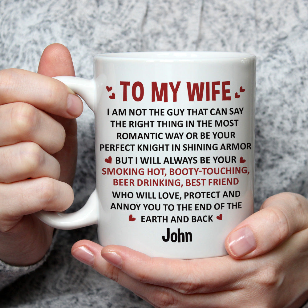 To My Wifey - Personalized Custom Coffee Mug