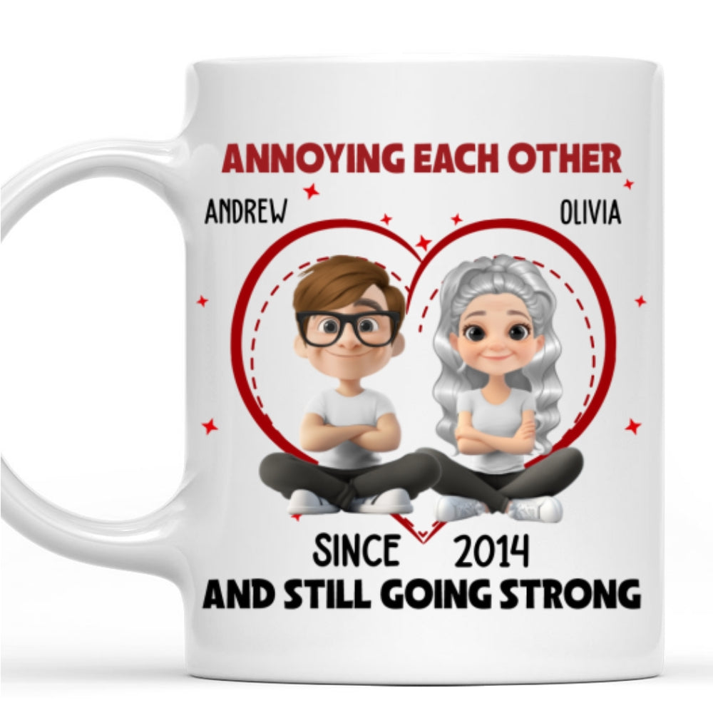 We Still Going Strong - Personalized Custom Coffee Mug