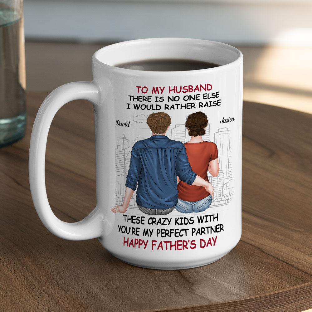 We Make Parenting Look Easy - Personalized Custom Coffee Mug