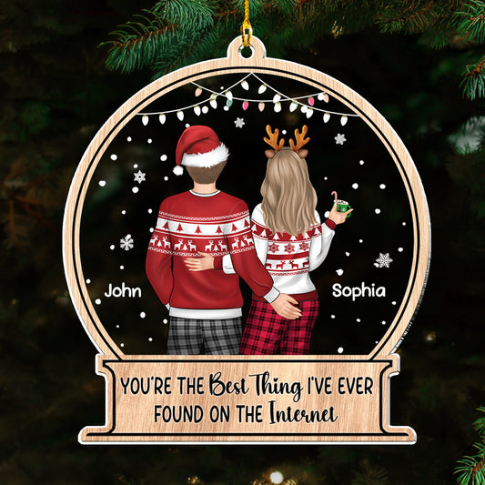 You're The Best Thing On The Internet - Personalized Custom Acrylic Ornament