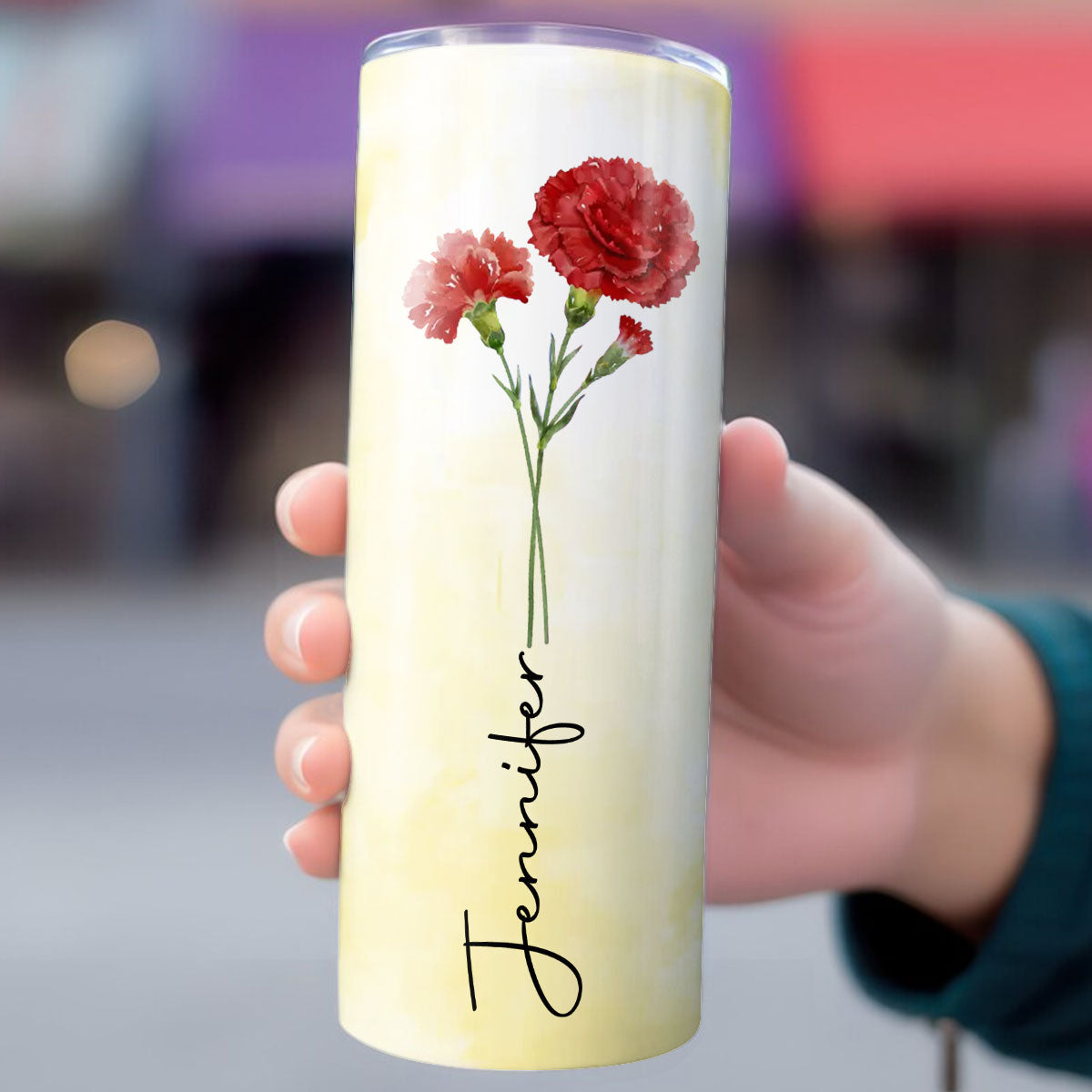 Friendship Is Beautiful - Personalized Custom Skinny Tumbler