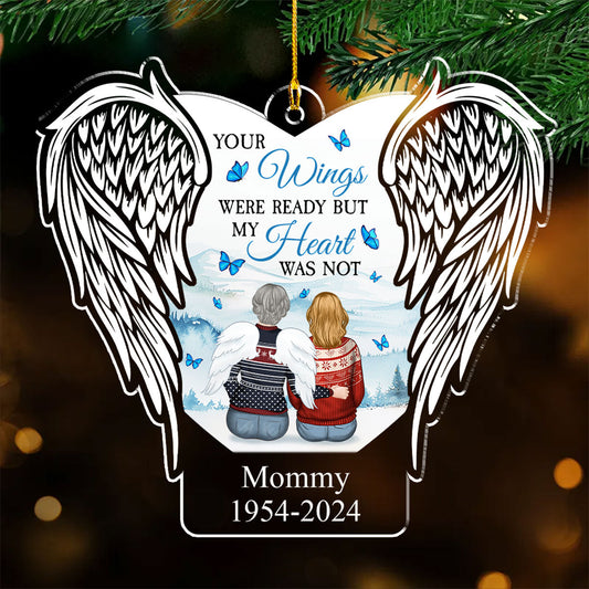 God Has You In His Arms - Personalized Custom Acrylic Ornament