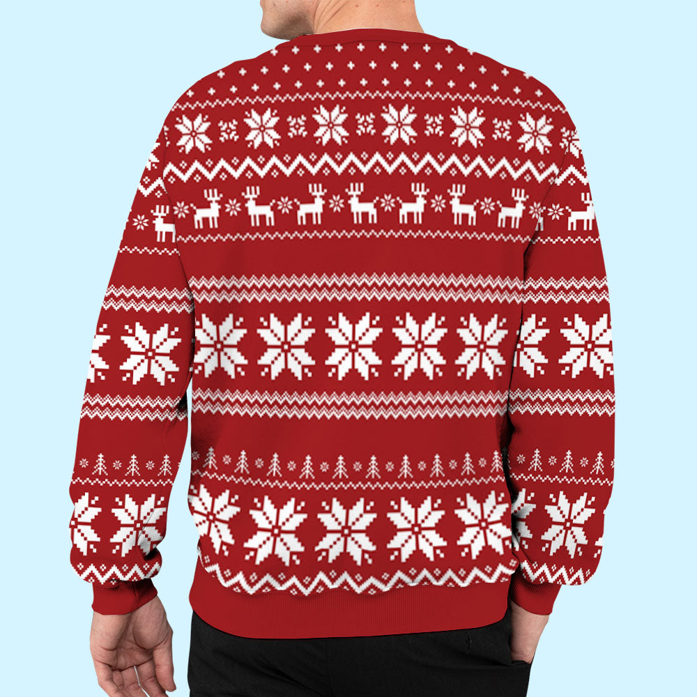 I Love - Personalized Custom All-Over-Print Sweatshirt