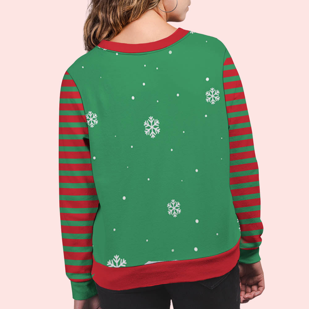 Annoying Each Other For Many Years- Personalized Custom All-Over-Print Sweatshirt