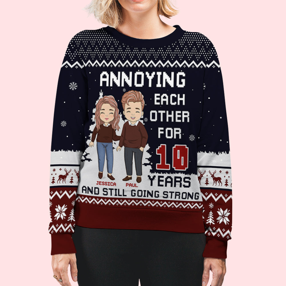 Still Going Strong - Personalized Custom All-Over-Print Sweatshirt