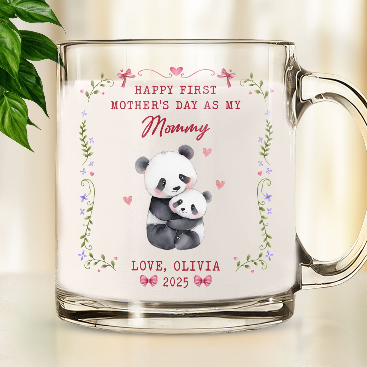 Special Day For Mommy - Personalized Custom Glass Mug