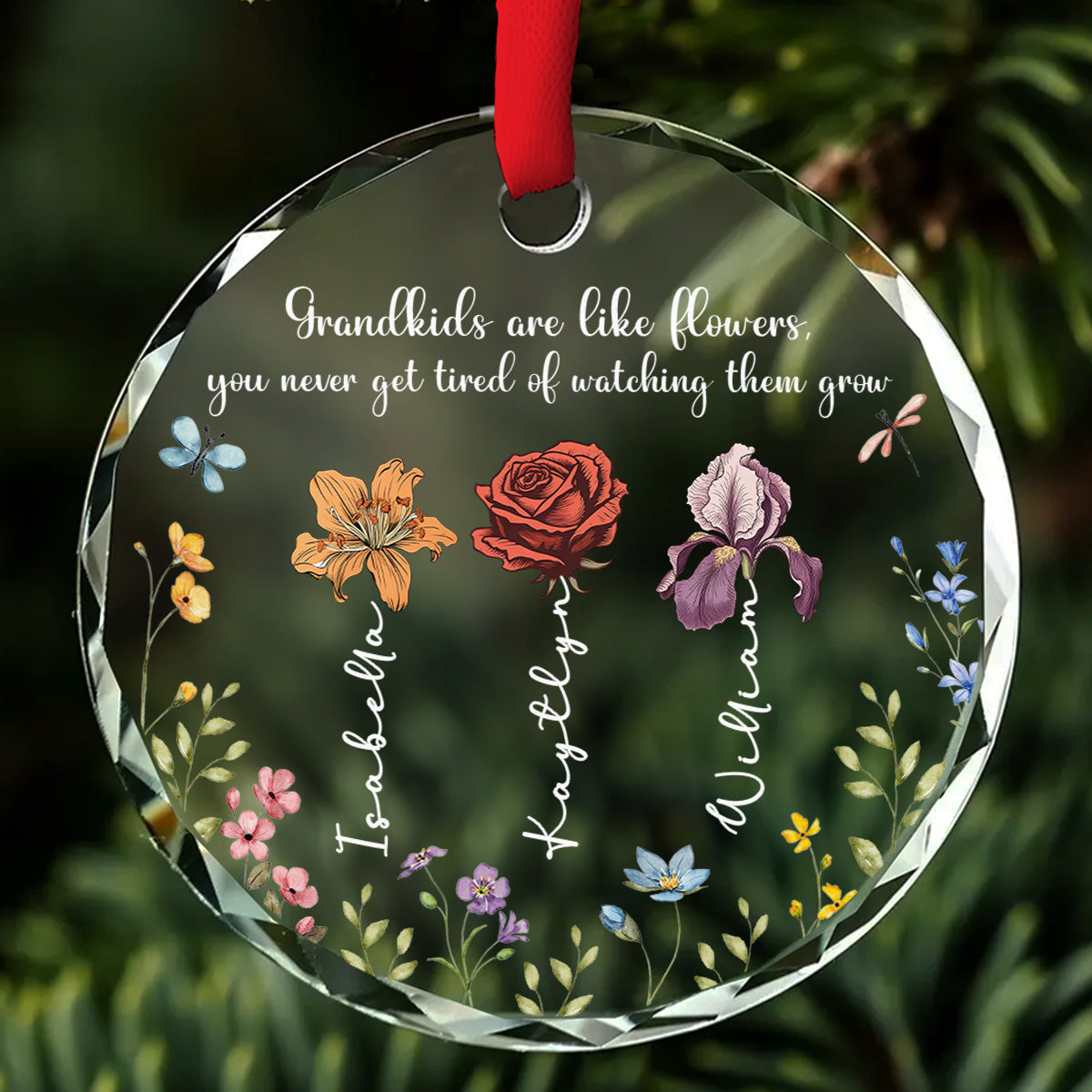 Every House Needs A Grandmother In It - Personalized Custom Glass Ornament