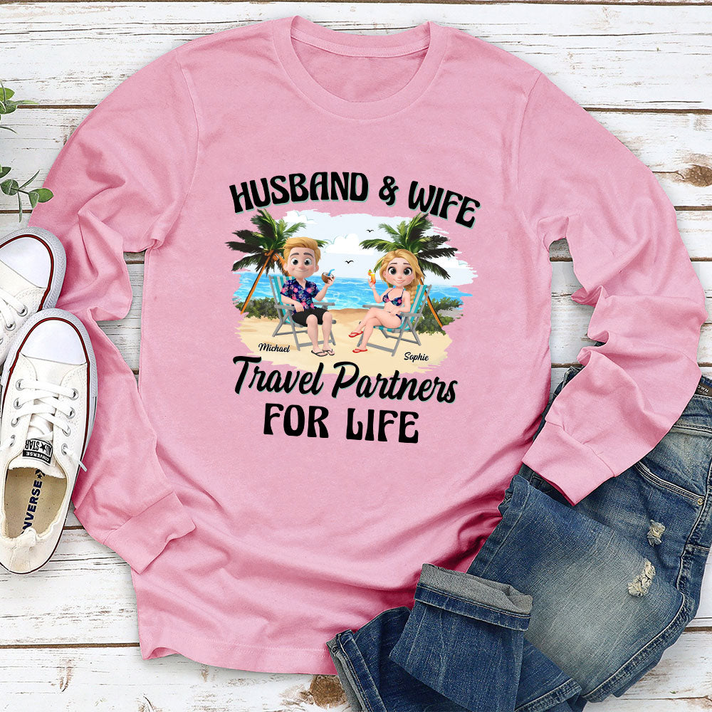 Travel Partners For Life - Personalized Custom Shirt