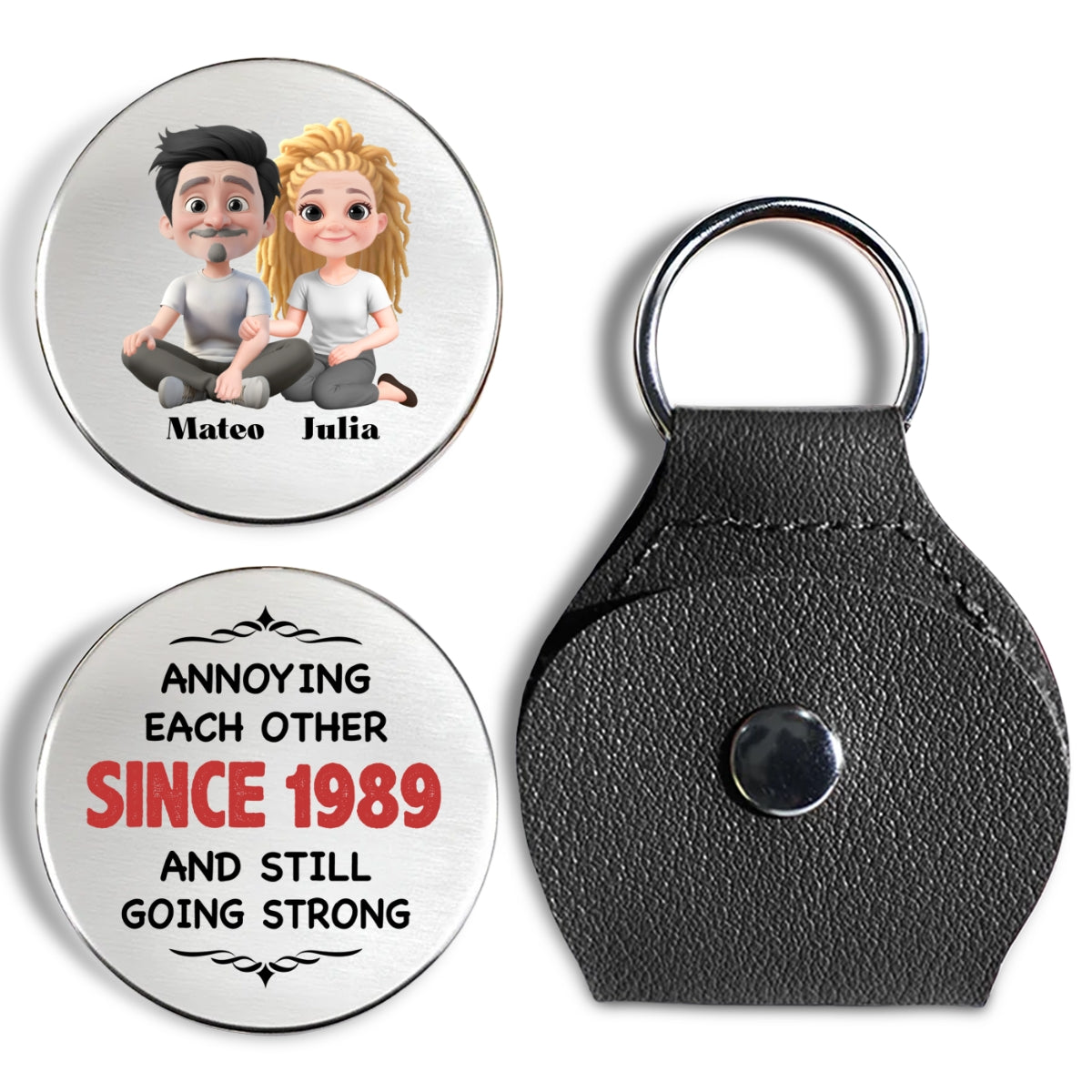 Together Forever - Personalized Custom Pocket Hug