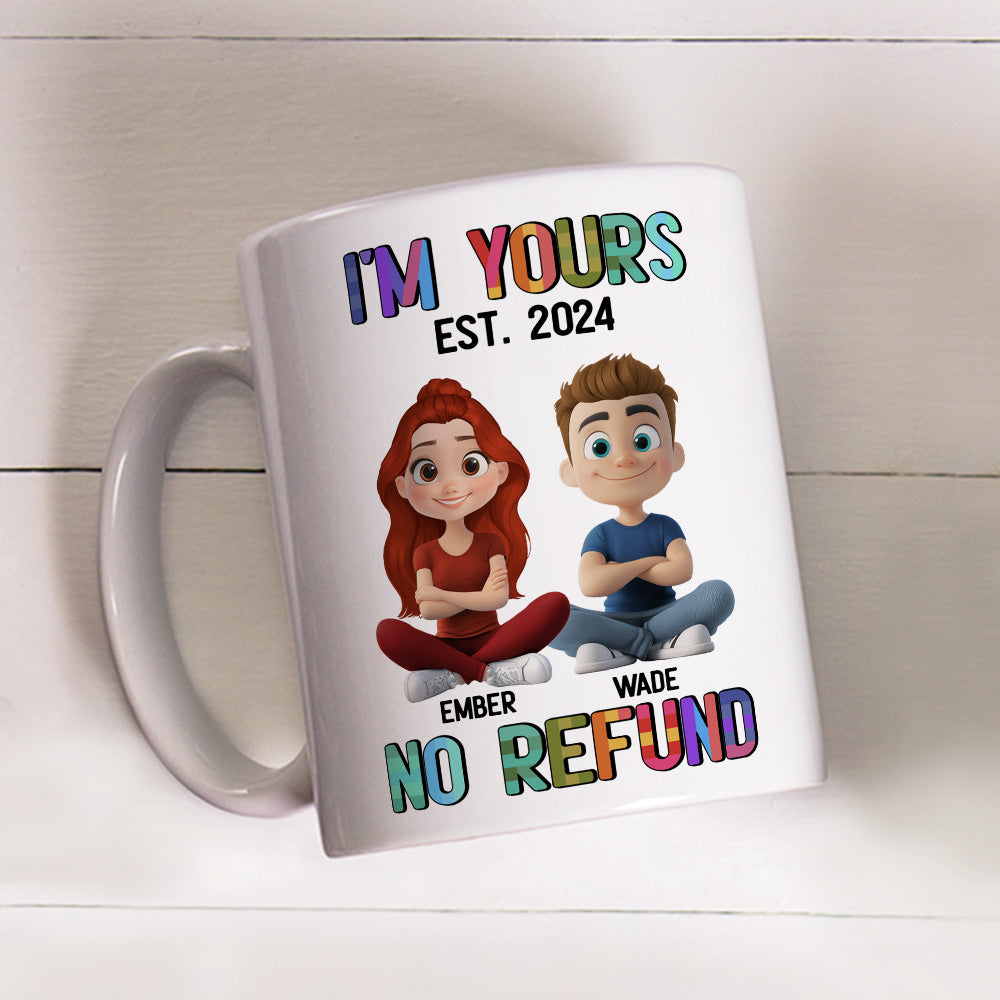 Fire Girl - Personalized Custom Coffee Mug