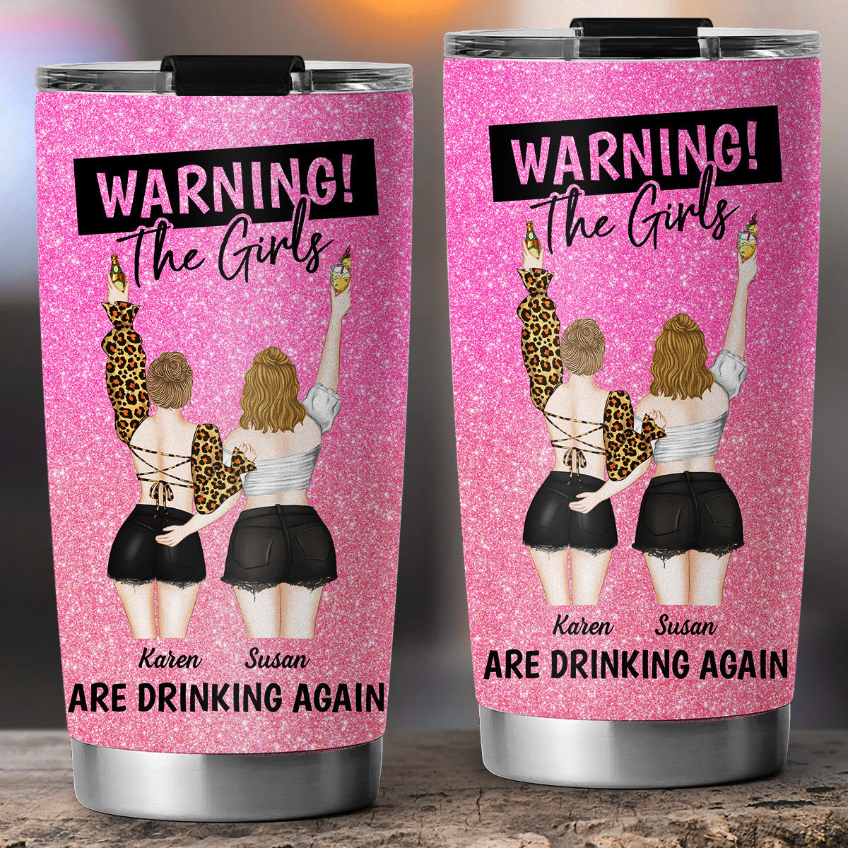 The Girls - Personalized Custom Tumbler