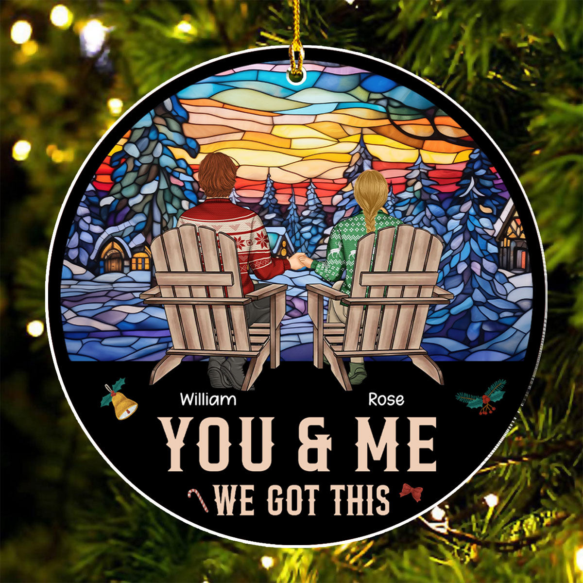 We Got This Christmas - Personalized Custom Acrylic Ornament