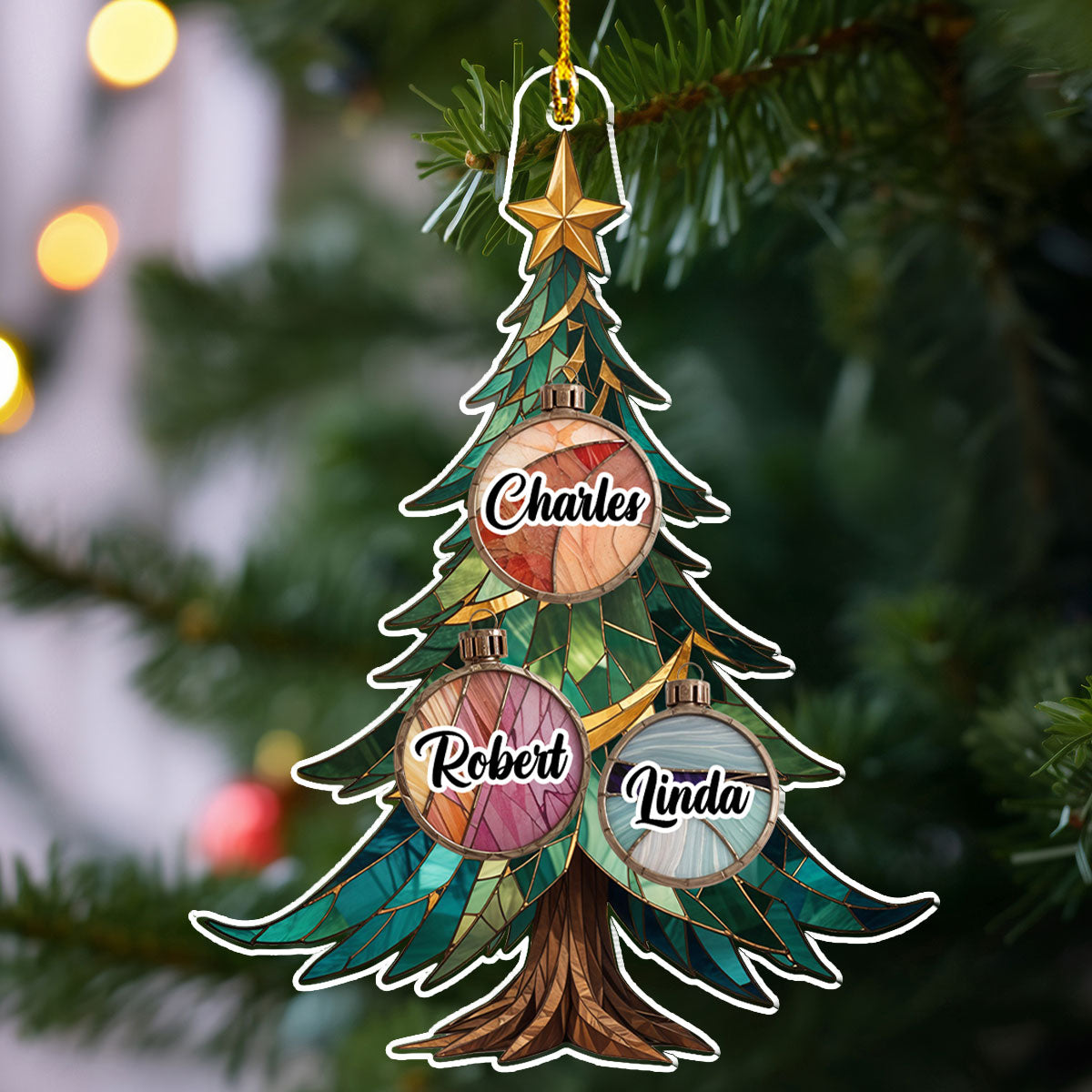 The Best Part Of Christmas - Personalized Custom Acrylic Ornament