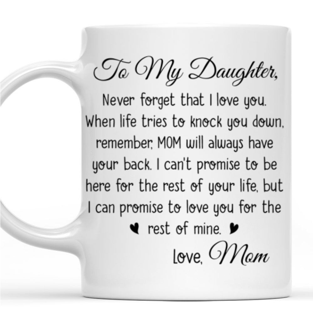 Forever My Baby My Love - Personalized Custom Coffee Mug