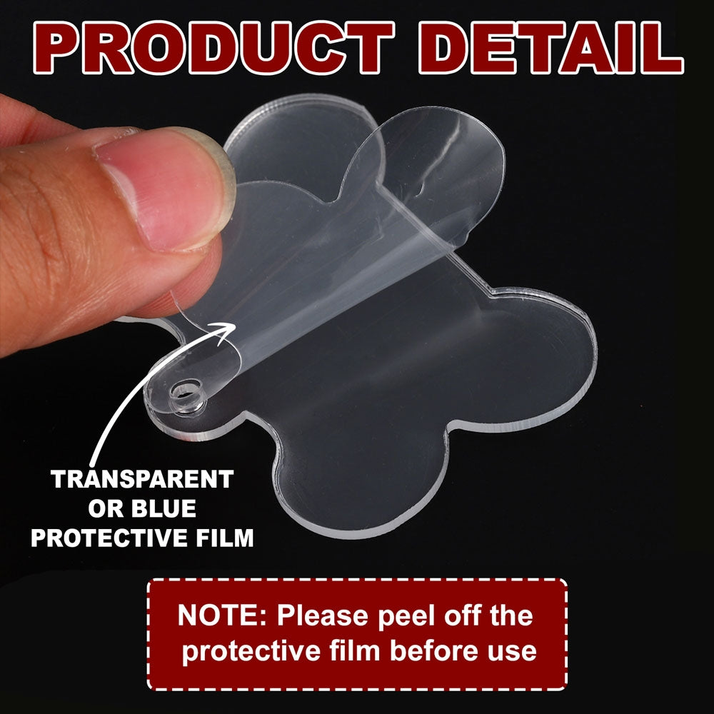 Present Is A Gift - Personalized Custom 3D Effect Acrylic Ornament