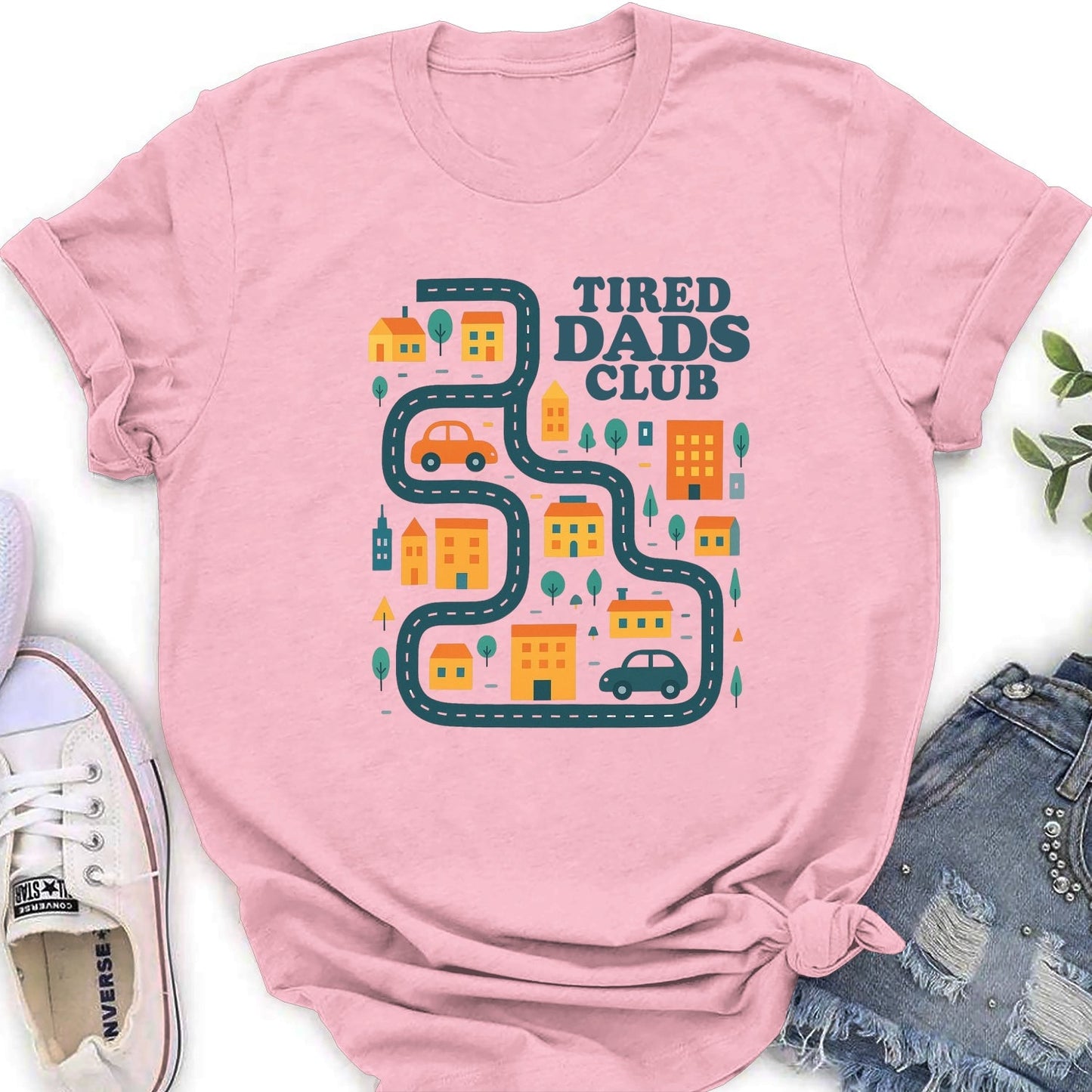 Tired Dads Husbands Club - Personalized Custom Shirt