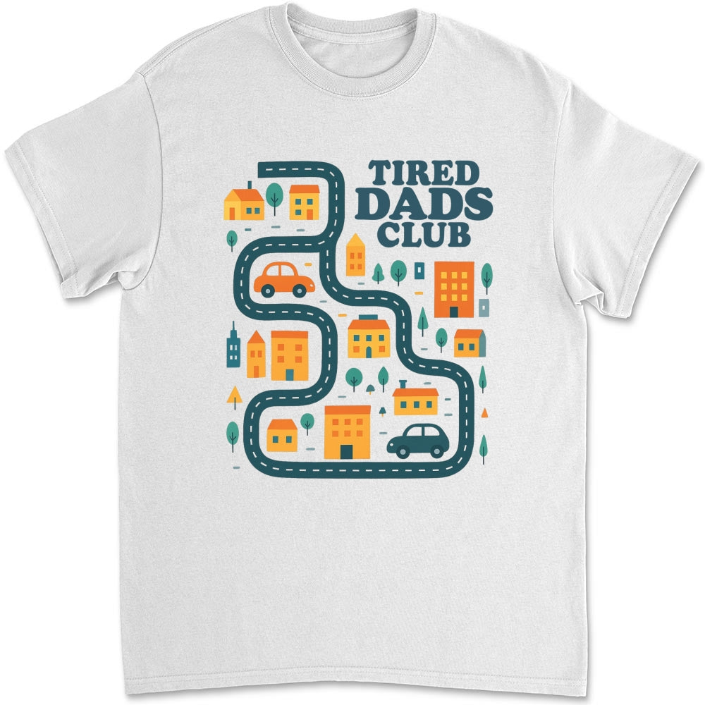 Tired Dads Husbands Club - Personalized Custom Shirt
