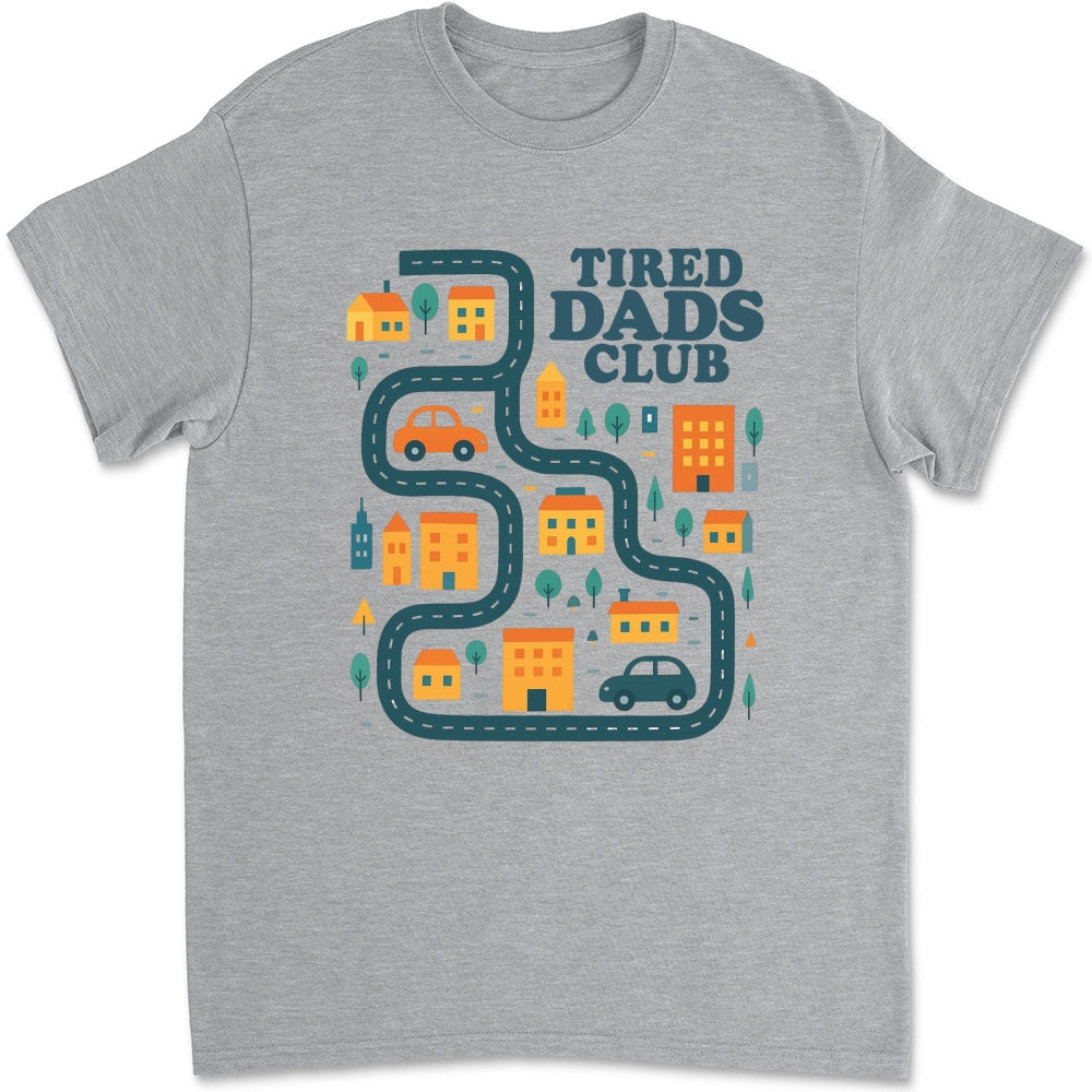 Tired Dads Husbands Club - Personalized Custom Shirt