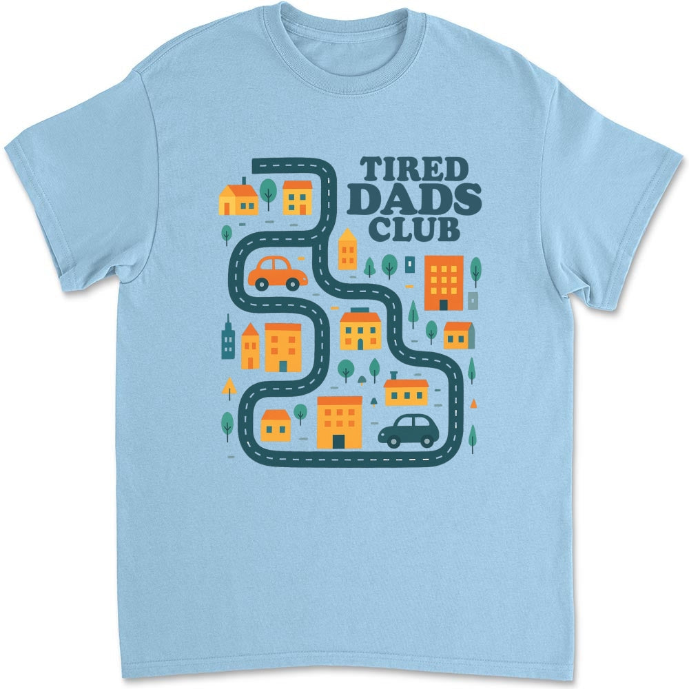 Tired Dads Husbands Club - Personalized Custom Shirt