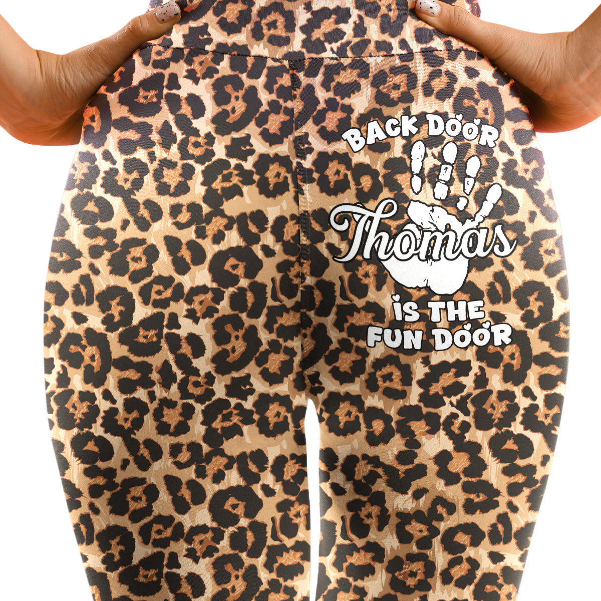 Only Brave Hearts Go Rear - Personalized Custom Leggings