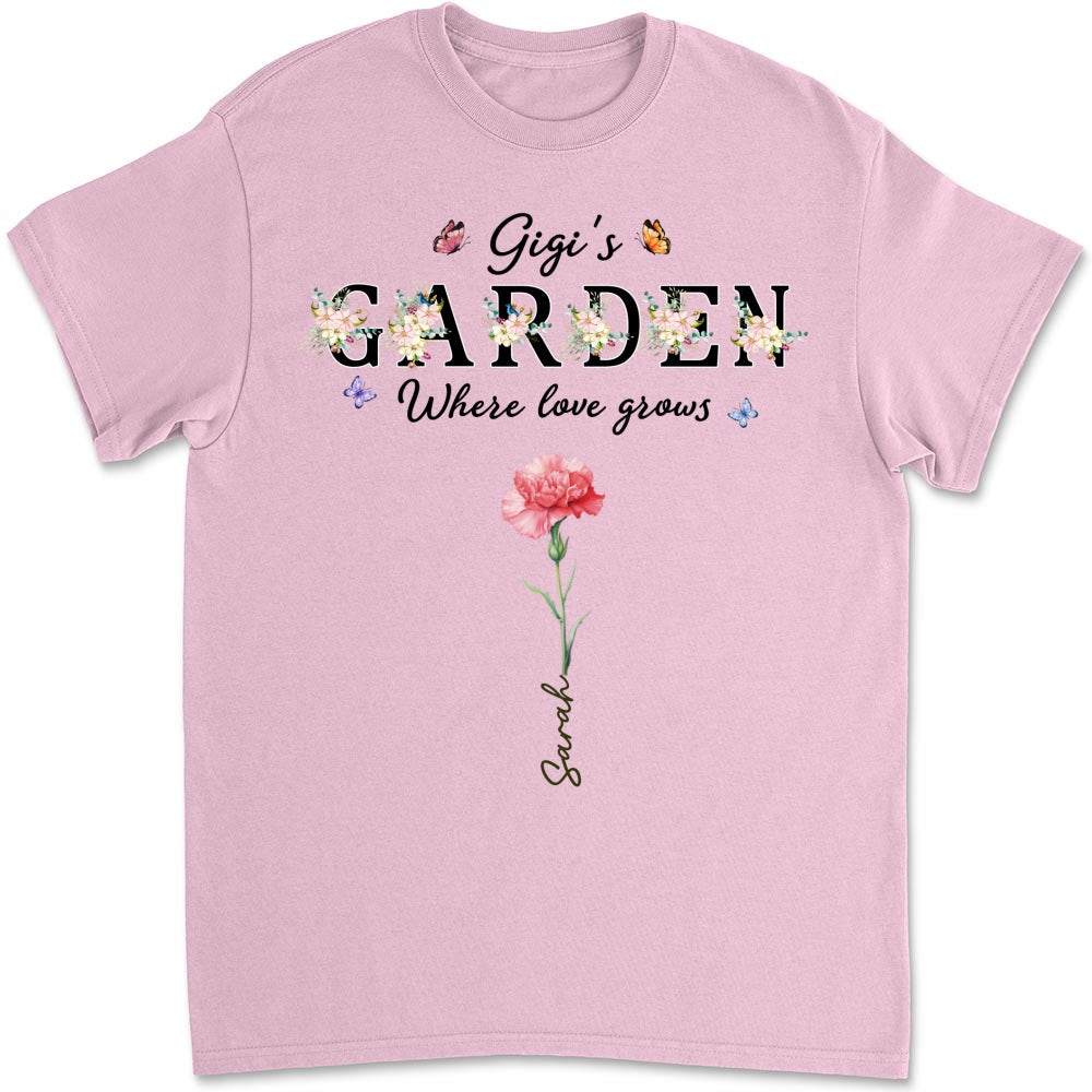 Grandma Garden - Personalized Custom Shirt