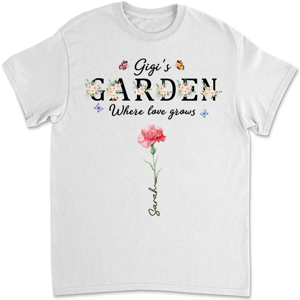Grandma Garden - Personalized Custom Shirt