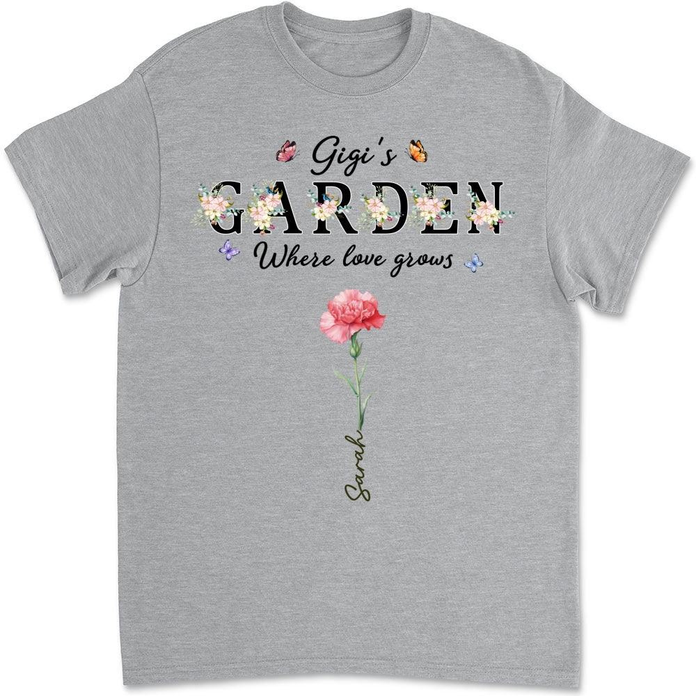 Grandma Garden - Personalized Custom Shirt