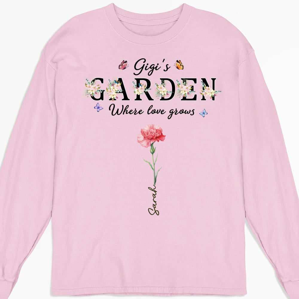 Grandma Garden - Personalized Custom Shirt