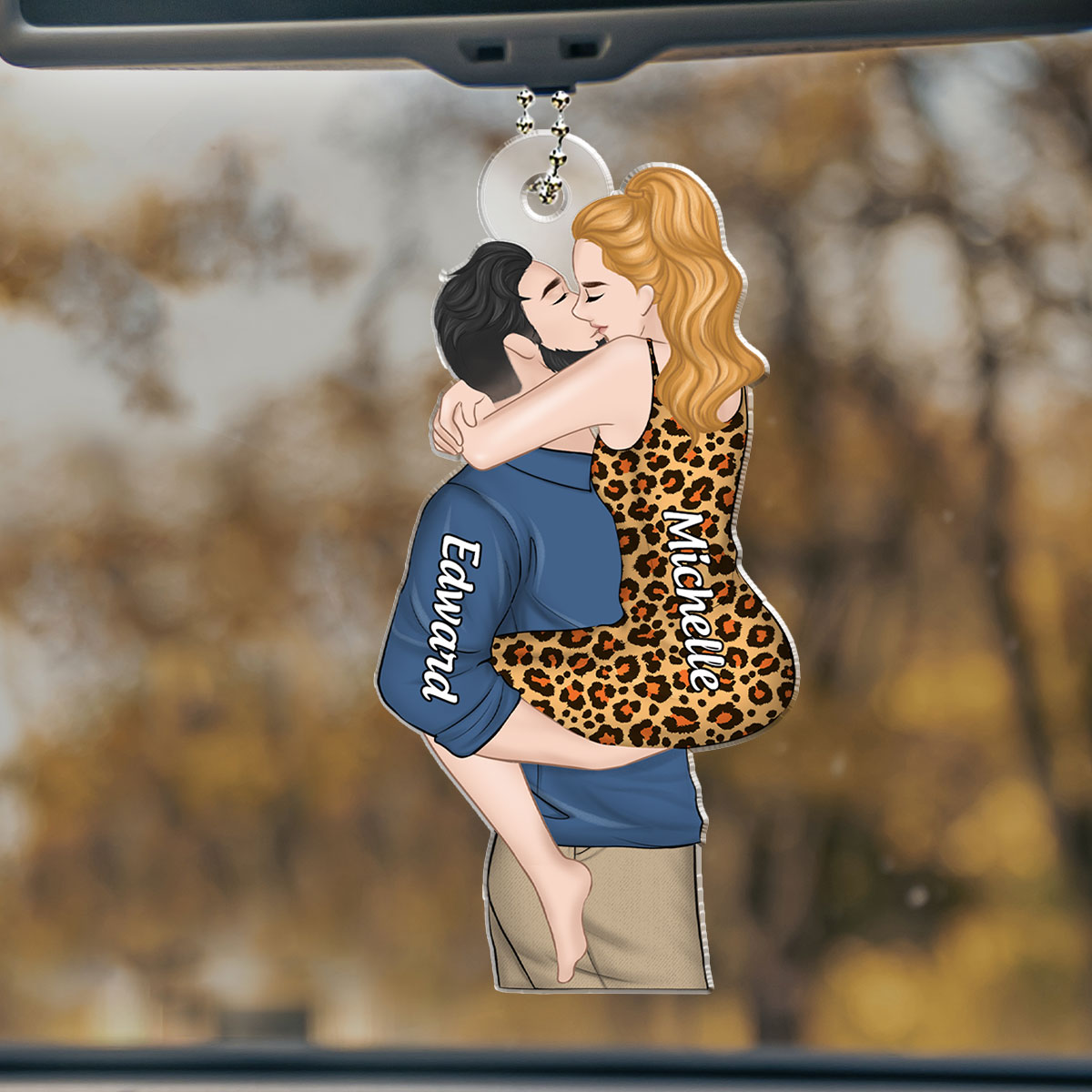 I Found My Missing Piece - Personalized Custom Car Ornament