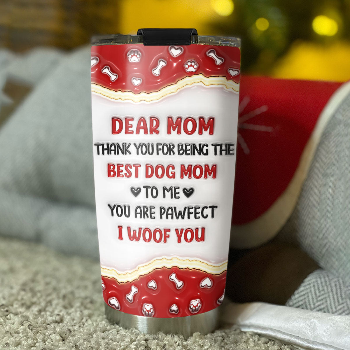 Thank You For Being My Best Family - Personalized Custom 3D Inflated Effect Tumbler